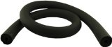 5 x 1-12 ID 13mm Thick 6 Ft Standard Nitrile Rubber Pipe Insulation R195 Water Resistant