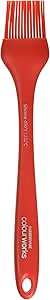 Farberware Colourworks Mini Silicone Pastry Brush, 8-Inch, Red