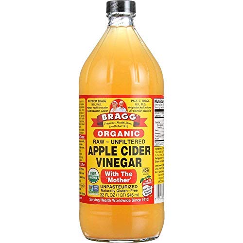 Bragg Apple Cider Vinegar Raw, 32 Fl. Oz / 946ml - 2 Packs