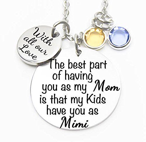 Beautiful Necklace For Mom, Mimi, Grandma, Mother