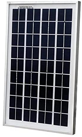 ECO-WORTHY 10W Solar Panel 10 Watt 12 Volt Pv Solar Module Solar Cell for 12 Volt battery Charger