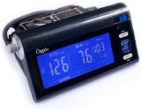 Ozeri CardioTech BP3T Upper Arm Blood Pressure Monitor With Intelligent Hypertension Detection Black