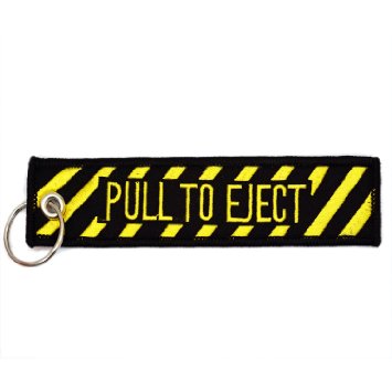 1x Pull to Eject Keychain - Apex Imports (1x Pack)