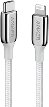 Anker USB C to Lightning Cable (3 ft) Powerline III MFi Certified Lightning Cable for iPhone 11/11 Pro / 11 Pro Max/X/XS/XR/XS Max / 8/8 Plus/AirPods Pro, Supports Power Delivery