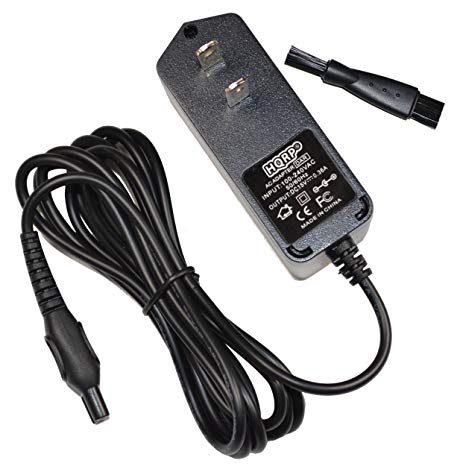 HQRP AC Adapter Power Cord Charger for Philips Norelco AT895 PT724 AT790 AT810 AT815 1190XD AT895 1255X HQ6710 HQ6725 HQ6730 RQ1062 HQ8170 HQ8885 HQ8890 HQ8893 HQ8894 Shaver   Cleaning Brush