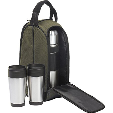 Picnic Plus Coffee Companion Travel Mug, Thermos Bottle Coffee Set