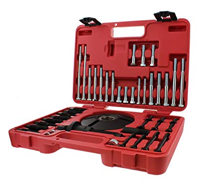 ABN Universal Harmonic Balancer Puller & Installer 52-Piece Tool Kit – Master Balancer & Pulley Removal/Installation Set