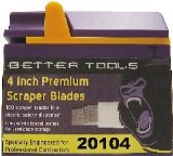 4 Scraper Blades - Bulk 100box