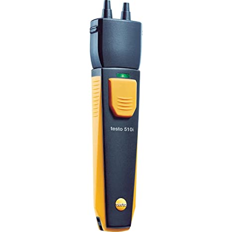 Testo 0560 1510 510I Differential Pressure Manometer Smart and Wireless Probe, 1" Height, 1" Width, 6" Length