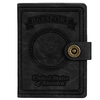 Famavala RFID Blocking Premium Case Cover Holder Wallet for Passport