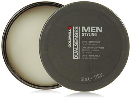 Goldwell Dualsenses Men Styling Dry Styling Wax For All Hair Types Matte Finish Easy Restyle - 1.7oz