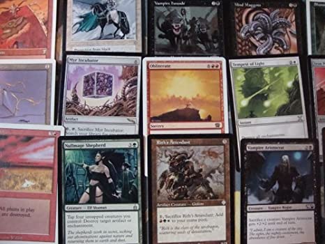 100 Magic the Gathering Cards Premium MTG Cards Includes 50  Rares/Uncommons Collection Foils/mythics possible!