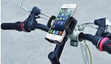 IBRA Universal Bike Bicycle Mount Holder Handlebar for Most Cell Phones - iPhone 6 5C 5S 4SThe HTC One Samsung Galaxy S5S4 Sony Xperia Z Google Nexus 4 5 Moto G Phone Samsung Galaxy S3 Note 2 Lumia 520 HTC One S Lumia 920 Maximum Width 85mm 360 Degree Rotation