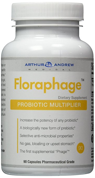 Arthur Andrew Medical Floraphage, 15 mg, 90 Count
