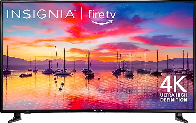 INSIGNIA 55-inch Class F30 Series LED 4K UHD Smart Fire TV with Alexa Voice Remote (NS-55F301NA25, 2024 Model)