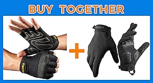 FREETOO Workout Gloves for Men Full-Finger [Full Palm Protection] [Ultra Ventilated] Weight Lifting Gloves with Cushion Pads and Silicone Grip Gym Gloves Durable Training Gloves for Exercise Fitness