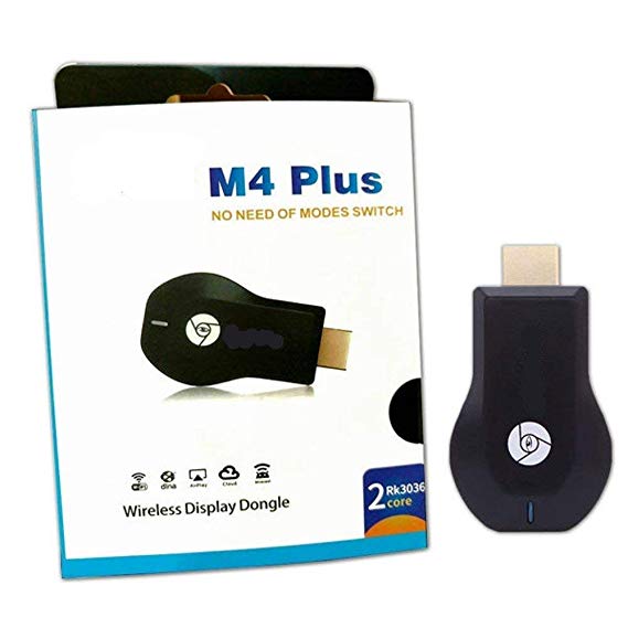 Technical Guptaji M4 Plus HDMI Dongle WiFi HDMI Dongle & Wireless Display for TV\Laptop\Desktop\Tablet Compatible with All Smartphone