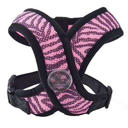 EXPAWLORER Choke Free Small Dog Vest X Frame Design with Soft Mesh, Puppy Adjustable Harness for Teacup Chihuahua Poodle Yorkshire Terrier