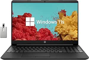 HP 15.6” HD Student Laptop, Intel Pentium Silver N5030, 32GB RAM, 2TB PCIe SSD, Intel UHD Graphics, HD Webcam, Numpad, Wi-Fi 5, Bluetooth, Windows 11, Black, 32GB USB Card