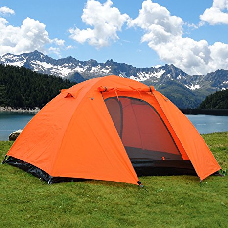 2 Person Double Layer Waterproof Camping Backpacking Tent
