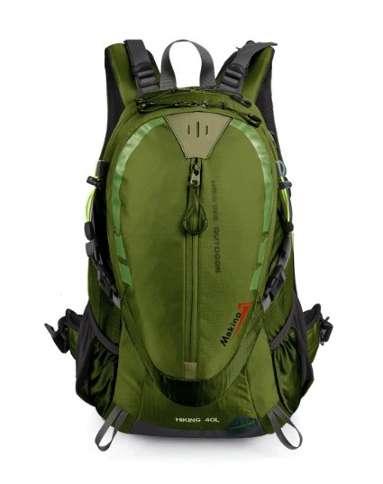 Makino 40L50L Travel Backpack Camping Rucksack with Internal Frame Outdoor Sport Bag Pack 5510