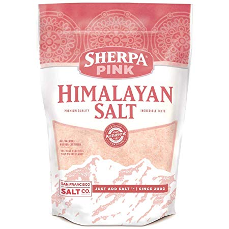 Sherpa Pink Himalayan Salt 2 lbs. - Powder Grain