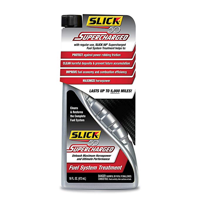 Slick 50 40206016 Supercharged Fuel System Treatment, 16-Ounce