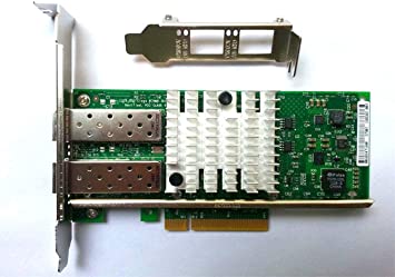 SplenSun 10Gbps Dual SFP  Port X520-DA2 / X520-SR2,Ethernet Converged Network Server Adapter for Intel 82599ES Chip E10G42BTDA,PCI Express 2.0 x8,x16 Lane NIC