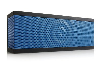 SoundBlock CUSTOM Bluetooth Wireless Stereo Speaker for Computers and Smartphones - Bluetooth 30 Technology with Built-in Speakerphone and 10 Hour Rechargeable Battery - BlackBlue