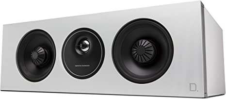 Definitive Technology Demand Series D5c 2-Way Center Channel Speaker | Superior Vocal Reproduction for Music & Movies | White