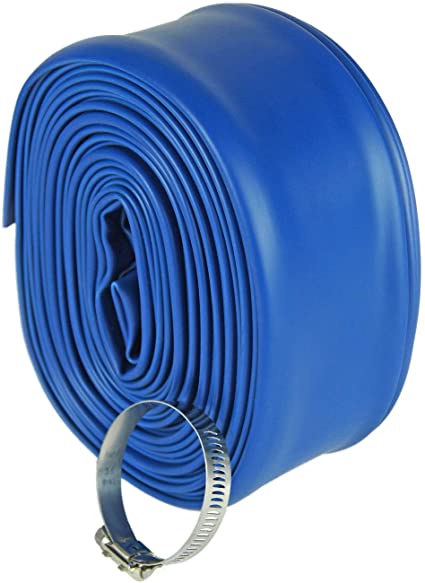 Poolmaster 32171, Essential Collection (2-Inch x 50-Feet) Heavy-Duty Swimming Pool Backwash Hose, Neutral