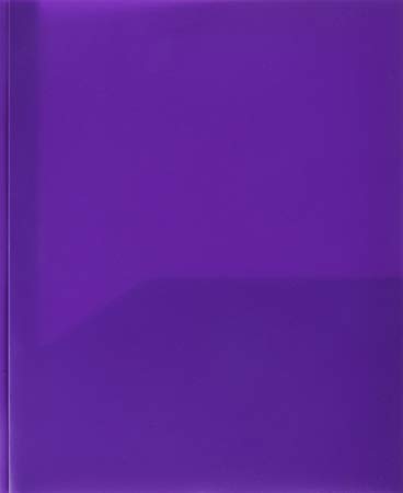 Filexec Products Prong, 2 Pocket, Pack of 5 Fastener Folder, Purple (50498-67734)