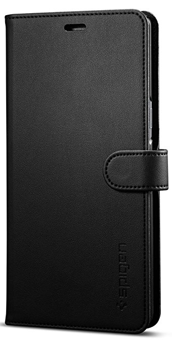 Spigen Wallet S Galaxy Note 8 Case with Foldable Cover and Kickstand Feature for Galaxy Note 8 (2017) - Black