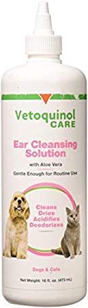 Vet Solutions Ear Cleansing Solution with Aloe Vera 16 oz