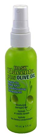HASK Placenta Plus Olive Oil Leave-in Instant Conditioning Treatment HP-34103