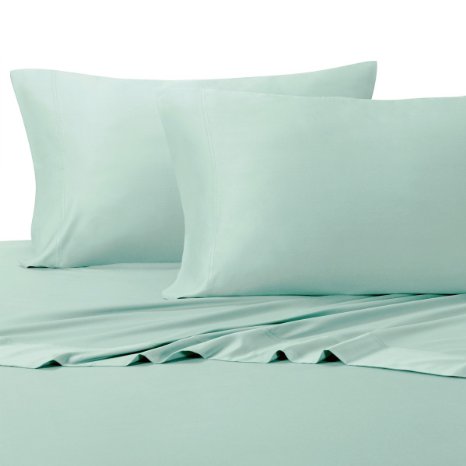 Bamboo Luxury 2100 Series Hotel Quality 6 Piece Sheet Set (King, Mint Green)