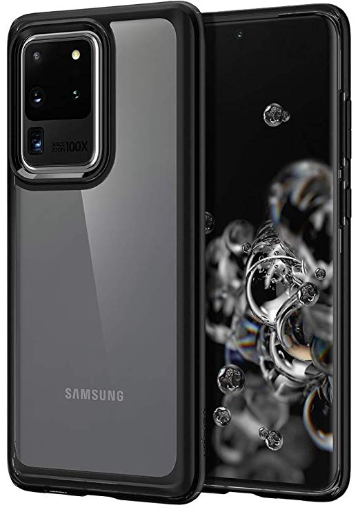 Spigen Ultra Hybrid Designed for Samsung Galaxy S20 Ultra Case (2020) - Matte Black