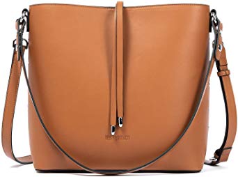 WESTBRONCO Women Leather Handbags Designer Shoulder Tote Purse Casual Hobo Crossbody Bucket Bags
