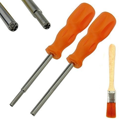 Aiskaer® 3.8mm   4.5mm Security Bit Screwdriver Tool  Free Clean with a small brush.Support Open NES SNES N64 Super Nintendo 64 Cartridges & Systems. (Large)