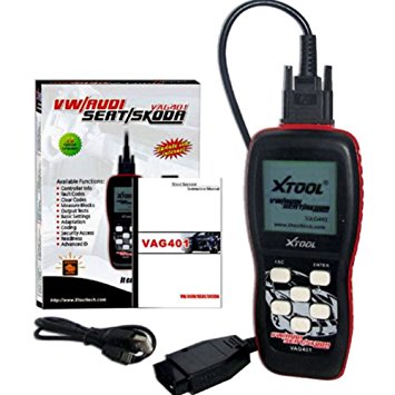 Xtool Vag401 Live Data OBDII OBD2 Car Diagnostic Tool For Vw Audi Seat and Skoda Vehicles