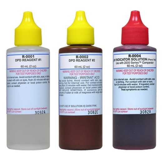 Taylor Replacement Reagent Refill Kits - Basic Refill Kit - 2 oz.