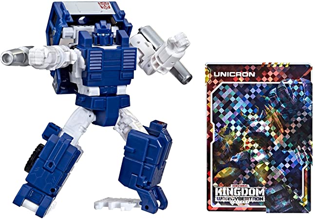 Transformers Toys Generations War for Cybertron: Kingdom Deluxe WFC-K32 Autobot Pipes Action Figure - Kids Ages 8 and Up, 5.5-inch