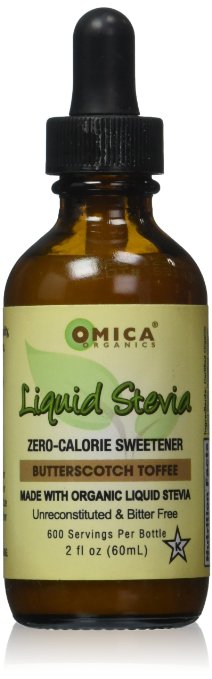 Omica Organics Liquid Stevia - Butterscotch Toffee