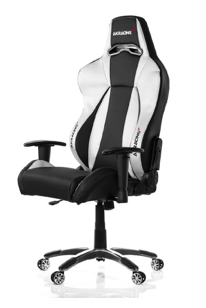 AKRACING AK-7002 Ergonomic Series Executive Racing Style Computer Chair Gaming Chair Office Chair eSport with Lumbar Support and Headrest Pillow Included BlackSilver