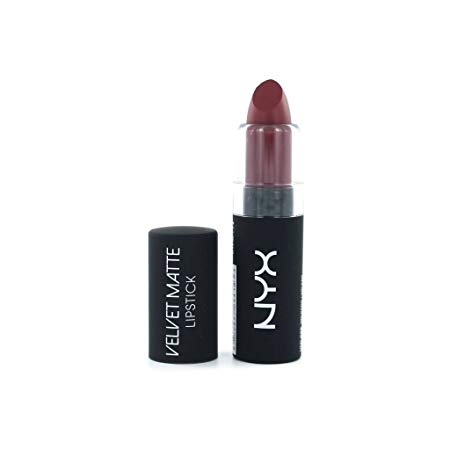 NYX Professional Makeup Velvet Matte Lipstick, Volcano, 0.14 Ounce