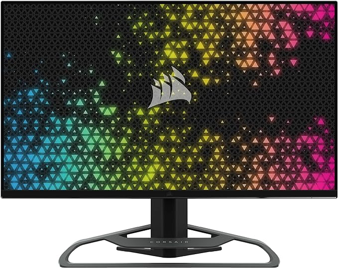 Corsair XENEON 32UHD144 Gaming Monitor - 32-Inch, IPS UHD (3840 x 2160), AMD FreeSync™ Premium Adaptive Sync, 144Hz Refresh Rate, 1ms, DisplayHDR600, HDMI 2.1, DisplayPort 1.4, USB-C 3.1 - Black