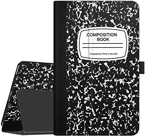 Fintie Folio Case for Samsung Galaxy Tab A 8.4 2020 Model SM-T307 (Verizon/T-Mobile/Sprint/AT&T), [Corner Protection] Slim Fit Premium Vegan Leather Stand Cover, Composition Book