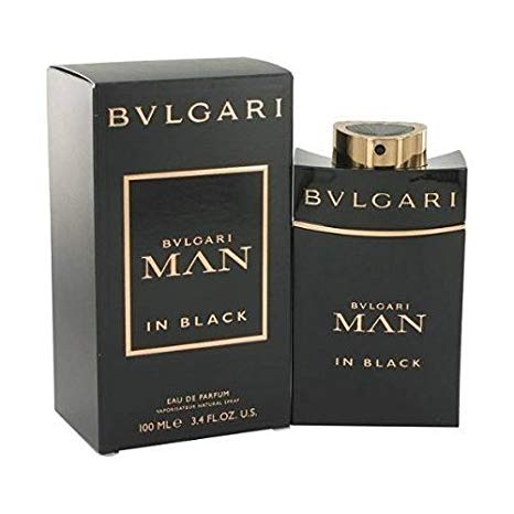 Bvlgari Man in Black Bvl Eau De Parfum Spray for Men 3.4 Oz.