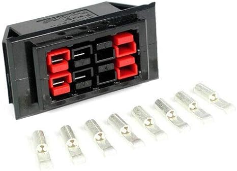 Valley Enterprises Powerwerx Chassis Mount Kit for Four Anderson Powerpole Connectors