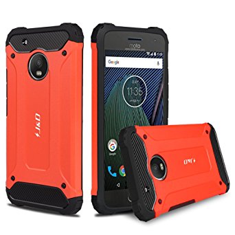 Moto G5 Plus Case, J&D [ArmorBox] [Dual Layer] Hybrid Shock Proof Protective Rugged Case for Motorola Moto G5 Plus (5.2") - [NOT Compatible With Moto G5 5.0"]